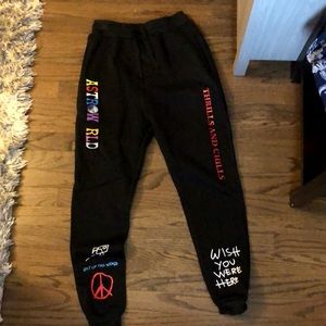 travis scott astro world sweatpants